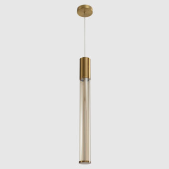 Подвесной светильник Crystal Lux LINEUP SP11W LED BRASS