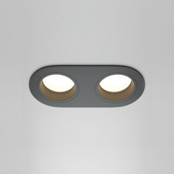 Встраиваемый светильник Maytoni Technical DL126-02-GU10-B