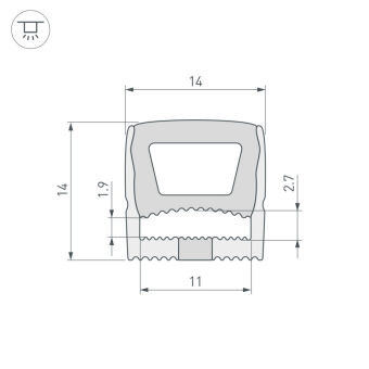 Профиль Arlight 041092