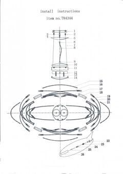 Подвесная люстра Lightstar 784344