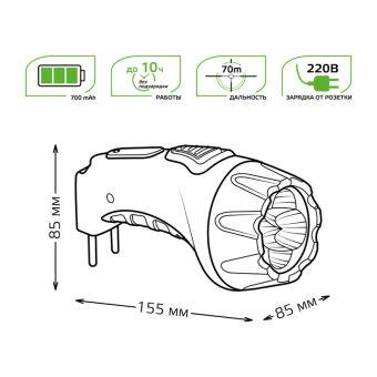 Фонарь Gauss GF105