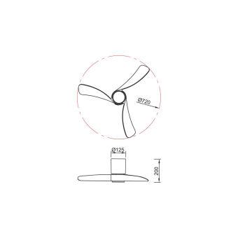 Накладной светильник Mantra 9054