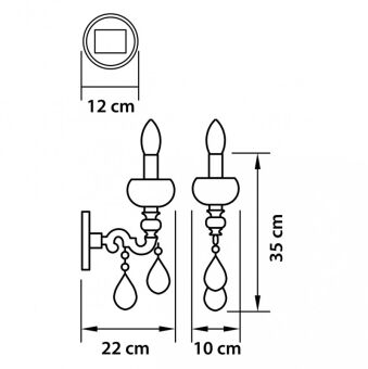 Бра Lightstar 787612