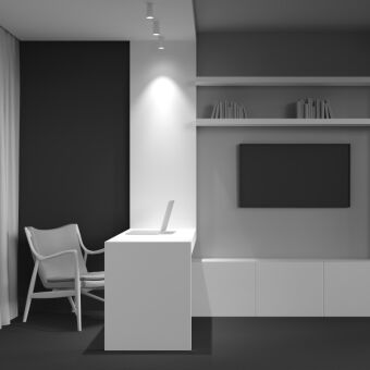 Накладной светильник Maytoni Technical C052CL-01W