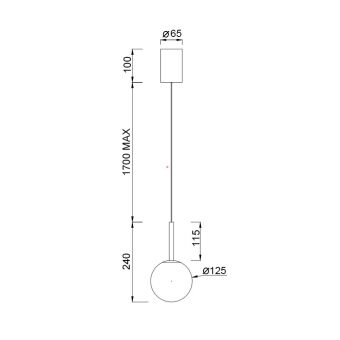 Подвесной светильник Mantra 8888