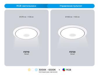 Накладной светильник Ambrella Light FZ720