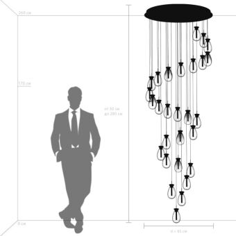 Каскадная люстра Lightstar 805289