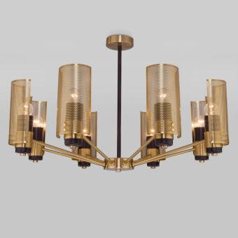 Люстра на штанге Eurosvet 70139/8 латунь