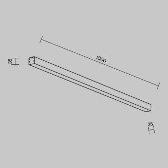Офисный светильник Maytoni Technical LL311012
