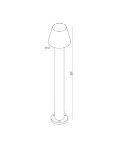 Садово-парковый светильник Maytoni O421FL-L5W