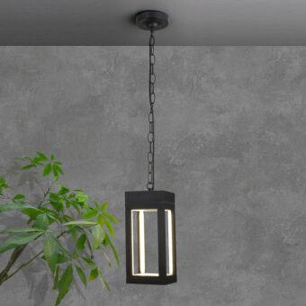 Подвесной уличный светильник Elektrostandard 1528 TECHNO LED чёрный