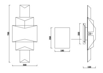 Бра Fluorite FL1168-3W