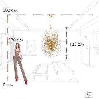 Подвесная люстра LOFT IT 10418/12