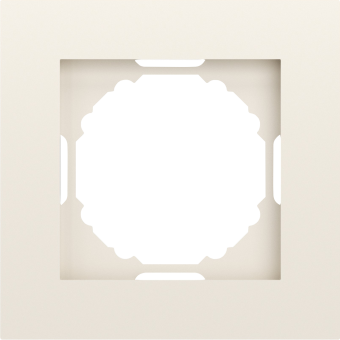 Рамка 1-я, матовый кремовый, серия A07