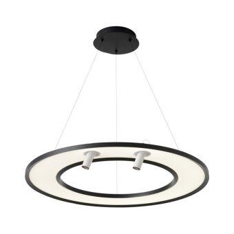 Подвесной светильник Crystal Lux CONTOUR SP50W LED BLACK