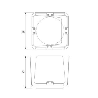Шторка Arlight 057161