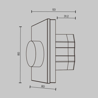 Панель управления Maytoni Technical 721033