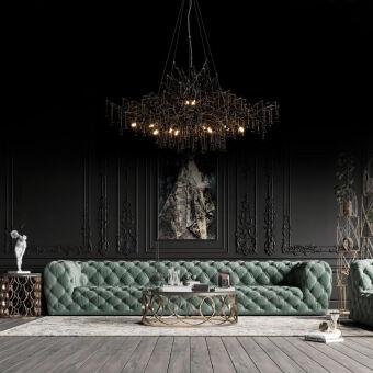 Подвесная люстра LOFT IT 10067/1500 BK