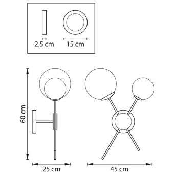 Бра Lightstar 815620