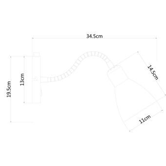 Бра ARTE Lamp A1408AP-1AB