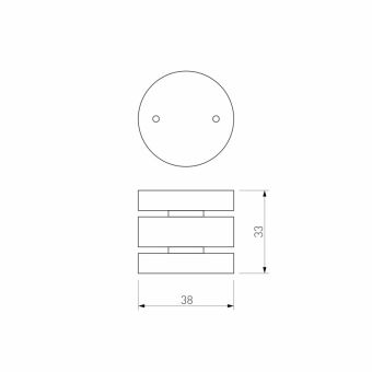 Коннектор Elektrostandard Коннектор (чёрный) 85010/00