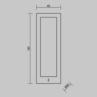 Бра Maytoni Technical C077WL-L3B3K