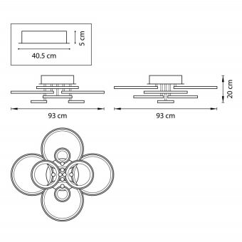 Накладной светильник Lightstar 749094