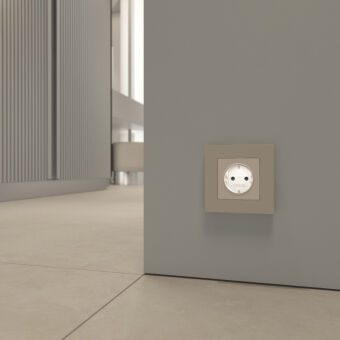 Розетка Werkel W1171462 айвори матовый