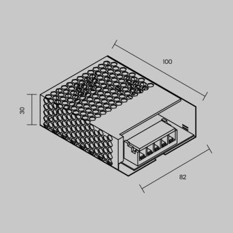 Блок питания для светодиодной ленты Maytoni Technical 811007
