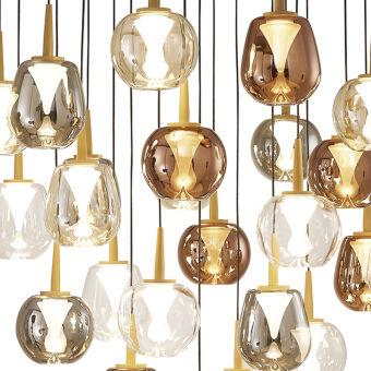 Каскадная люстра Mantra 8937+24PL