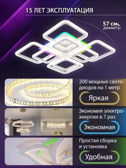 Накладная люстра Natali Kovaltseva LED LAMPS 81108/6C
