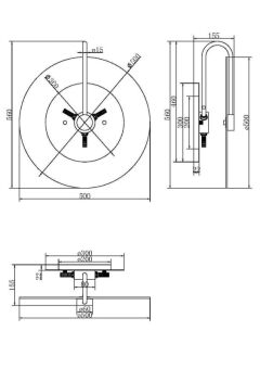 Бра Maytoni MOD305WL-03B