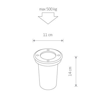Тротуарный светильник Nowodvorski 9554