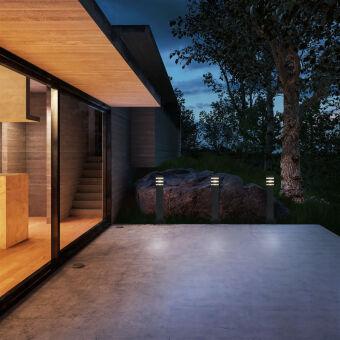 Садово-парковый светильник Elektrostandard 1550 TECHNO черный