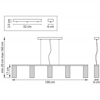 Подвесная люстра Lightstar 718053