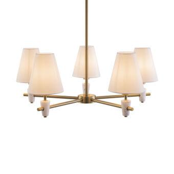 Люстра на штанге Freya FR5371CL-05BS