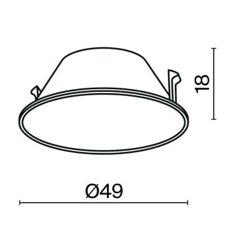 Вставка Maytoni Technical Ring057-7-MG