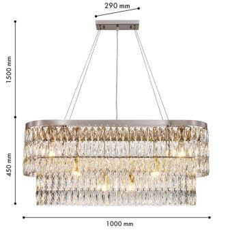 Подвесная люстра Favourite 4715-12U