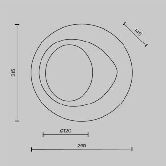 Бра Maytoni MOD435WL-01W
