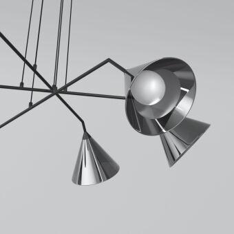 Подвесной светильник Eurosvet 70161/6 черный