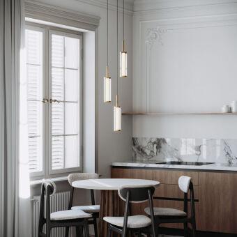 Каскадная люстра Eurosvet 50386/3 LED латунь