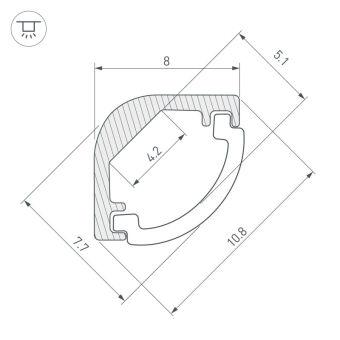 Профиль Arlight 036323