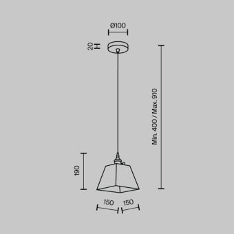 MODELUX MS.153.150 BS