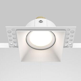 Встраиваемый светильник Maytoni Technical DL042-01-SQ-W