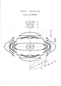 Накладная люстра Lightstar 784246