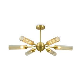 Люстра на штанге Freya FR5379CL-06G