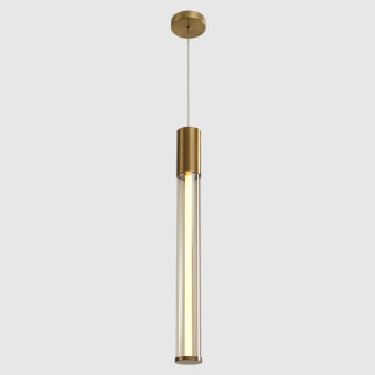 Подвесной светильник Crystal Lux LINEUP SP11W LED BRASS