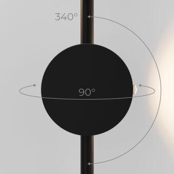 Бра Elektrostandard 40154/LED черный 3000K