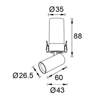 Встраиваемый светильник Mantra 9138
