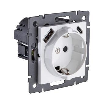 Розетка KOLLINGER REA-004WH